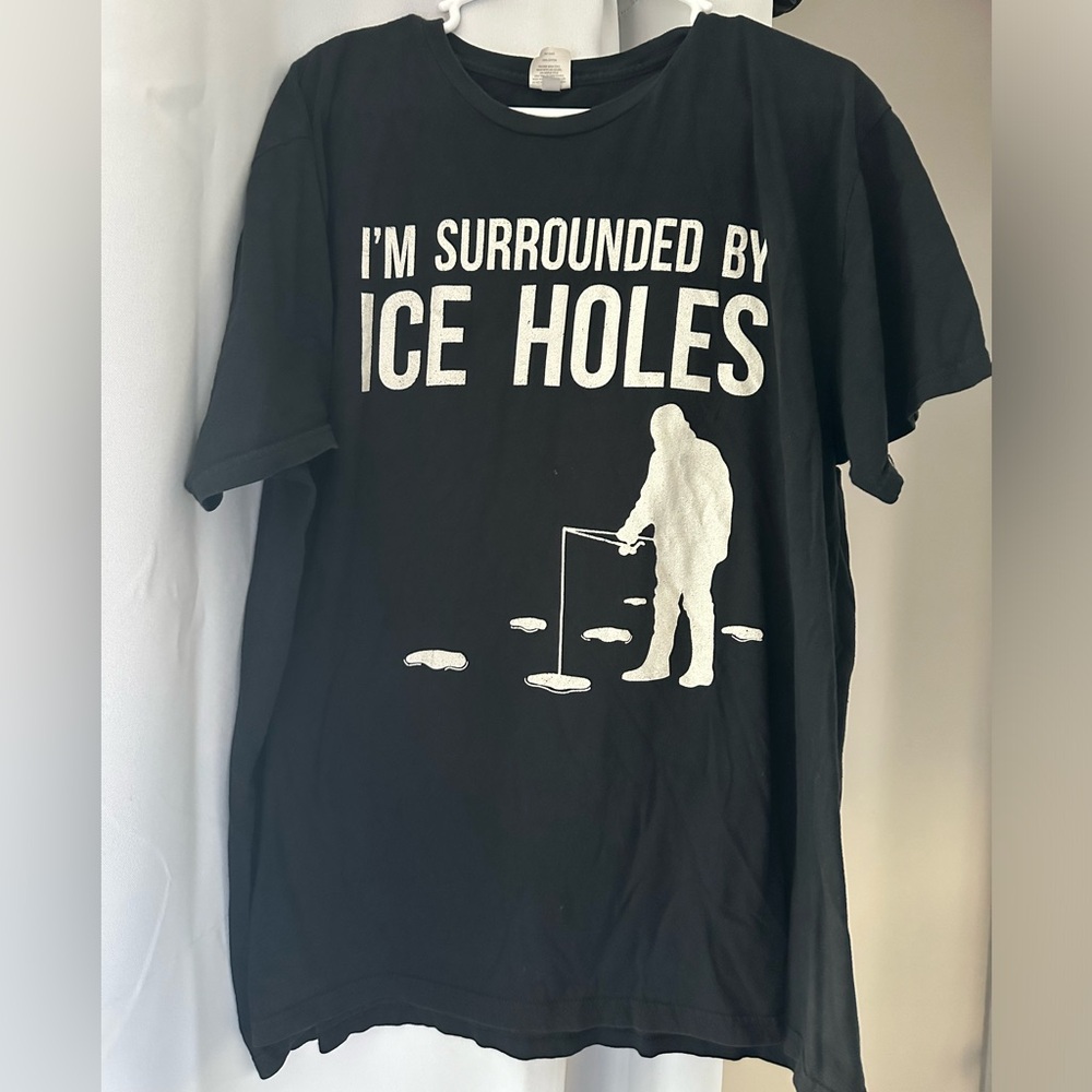 “Iceholes” Winter Graphic Tee